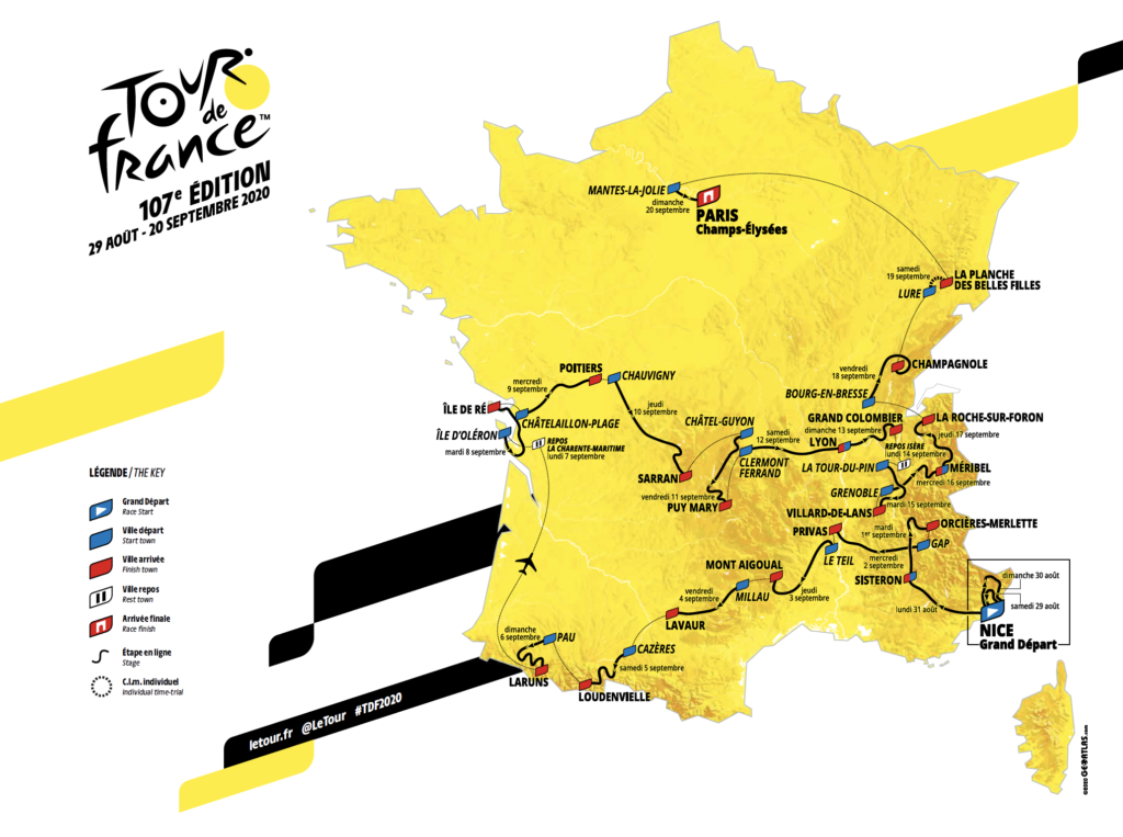 The TDF Schedule Challenge What happens when you do 21 eRaces in 23 days?