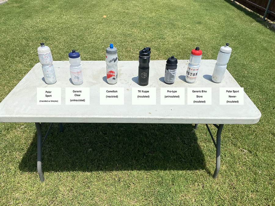 Coldest Bike Water Bottle for Extreme Heat 2021: A Shootout & Review of the  Best Bottles For Summer Cyclists